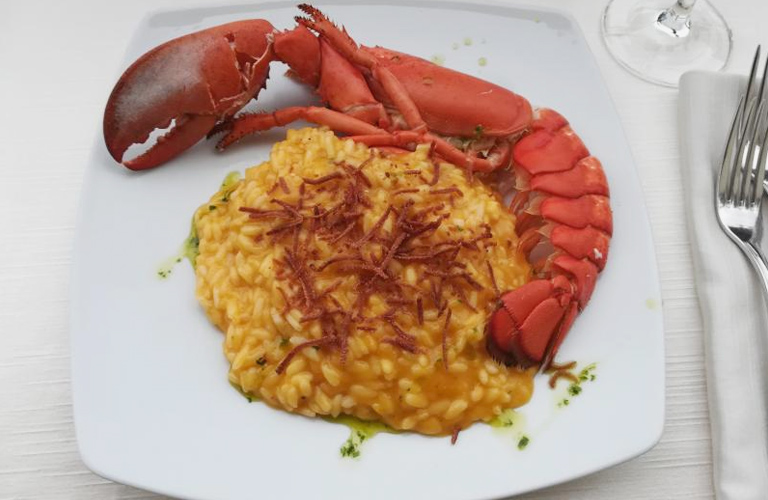 Risotto con zucca